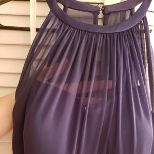 Navy blue formal dress